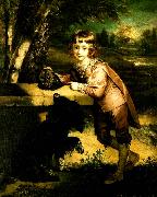 Sir Joshua Reynolds charles, earl of dalkeith china oil painting artist